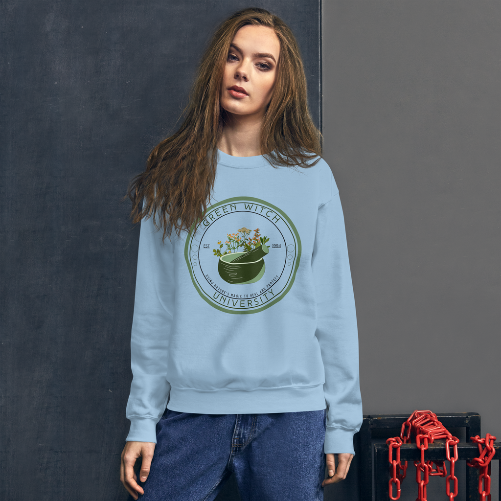 Green Witch University Sweatshirt